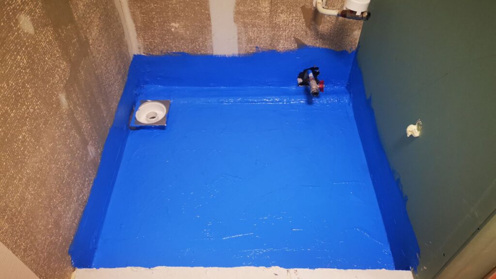 Remodeling waterproofing